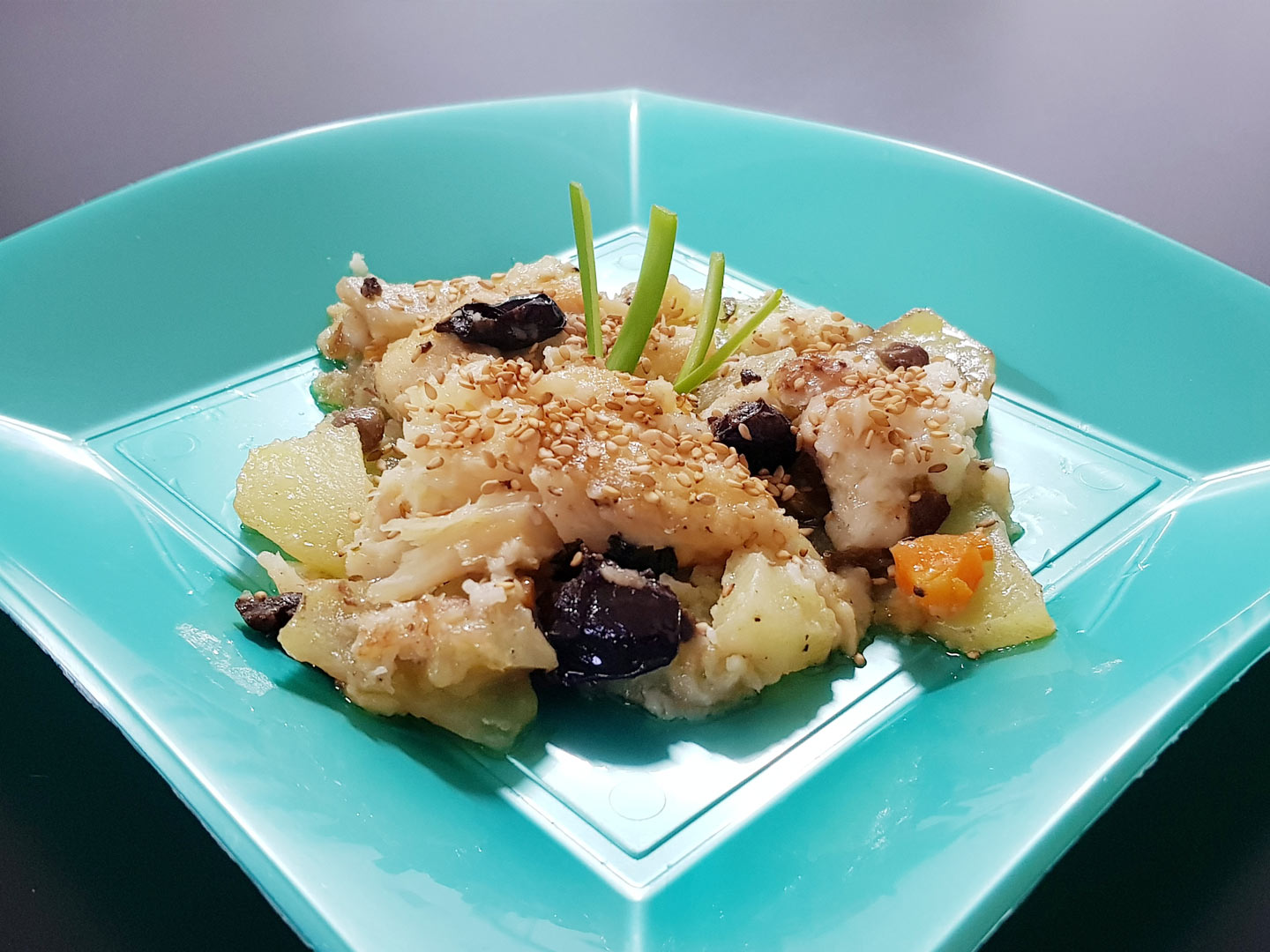 Codfish with italian sesame seeds Gambuzza ® Organic Italian Sesame